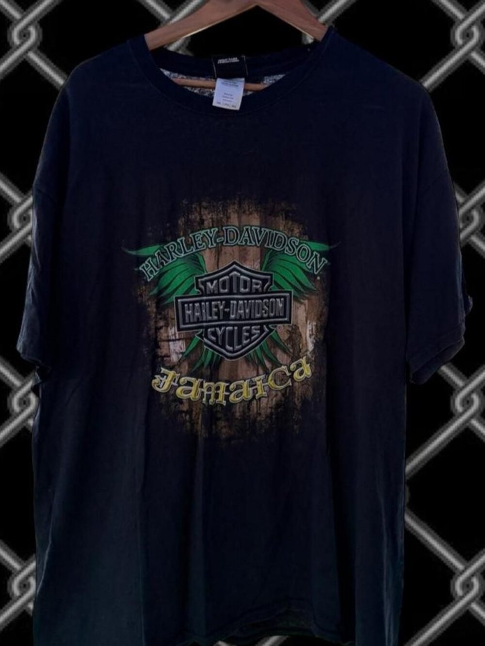 Harley Davidson Jamaica black t-shirt